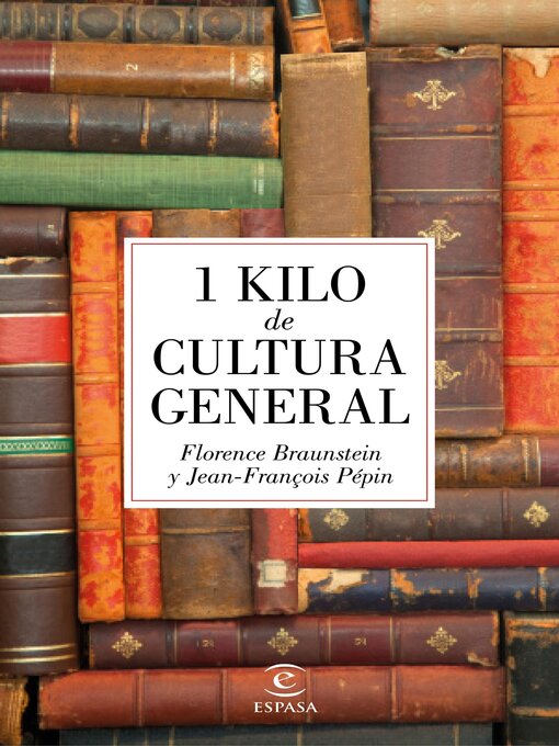 Title details for 1 kilo de cultura general by Jean-François Pépin - Available